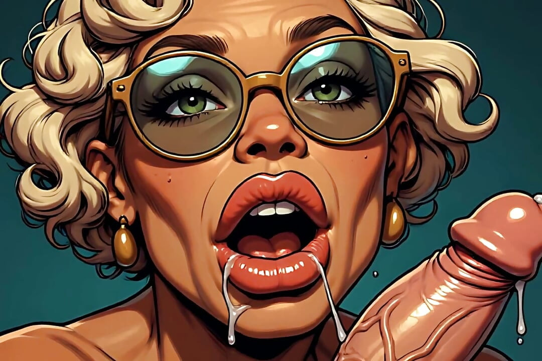 Hardcore Art Big Lips Wrapped Around Cocks