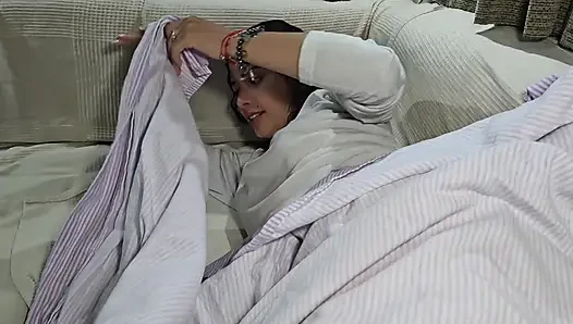 I give my rich Latina stepsister a nice fuck until she gives her all her rich milk on her feet