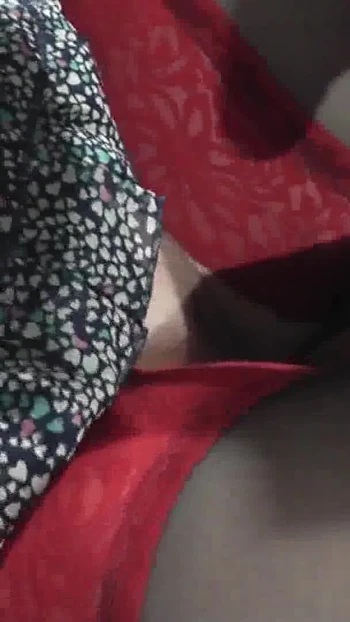 Jaw-dropping moment from "Sexy MILF without panties and without bra is learning to drive car with her instructor. In public"