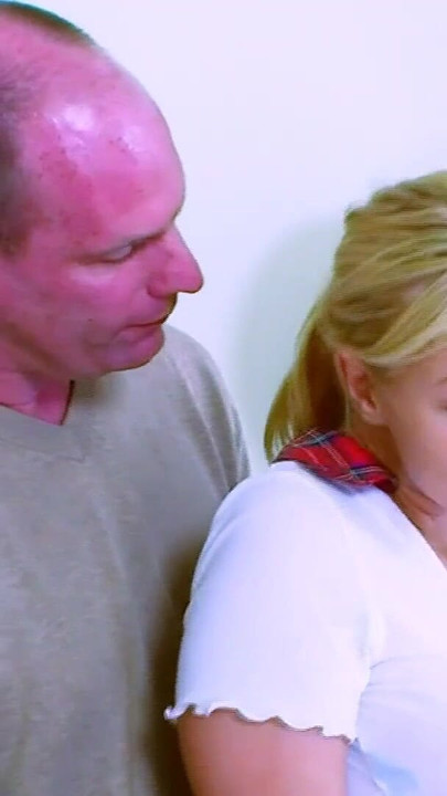 Jaw-dropping moment from "OLD TEACHER SEDUCES VIRGIN TEEN TO FUCK AND CO-WORKER JOINS IN THREESOME"