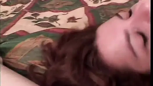 This young slut loves taking it really rough in bed