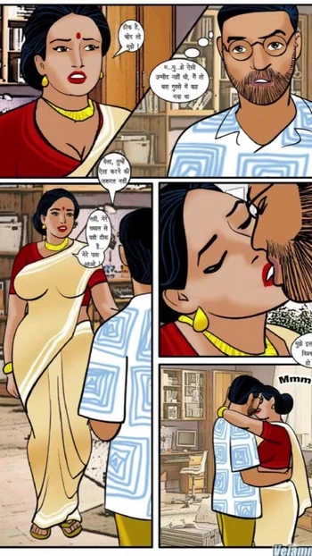 Emotional moment from "Velamma Episode 11 Hindi - Prem Pravesh (11)"