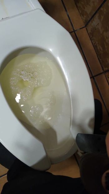 Pee video at work