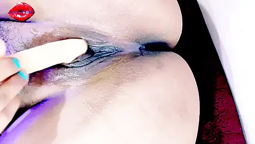 Dildo ile amcık masajı