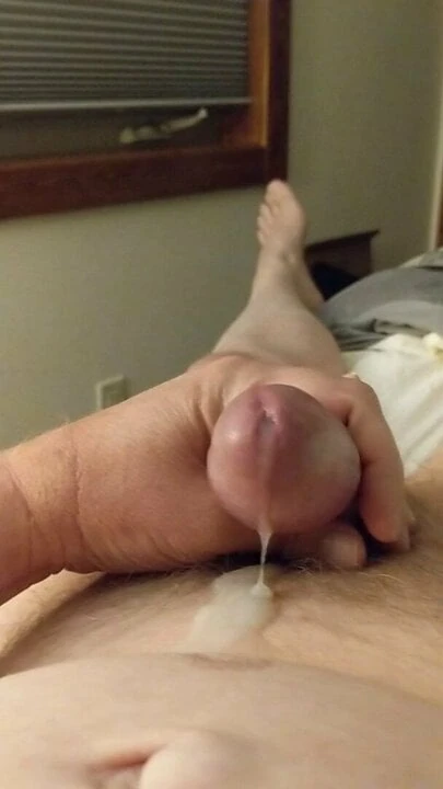 Thick creamy masturbation