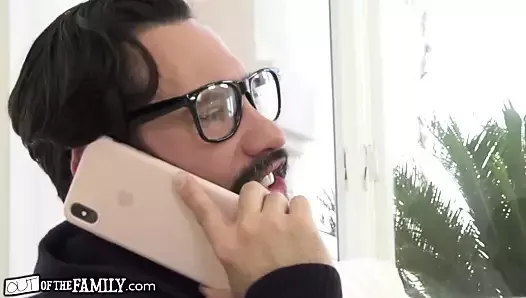 Fucking my BFFs Daddy & He's On the Phone with My Step Mom