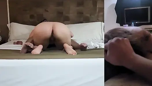 Ona Bir Ders Vermek Için Onu Tokatladıktan Sonra Küçük Sürtüğü Götten Sikiyorum Bölüm 1