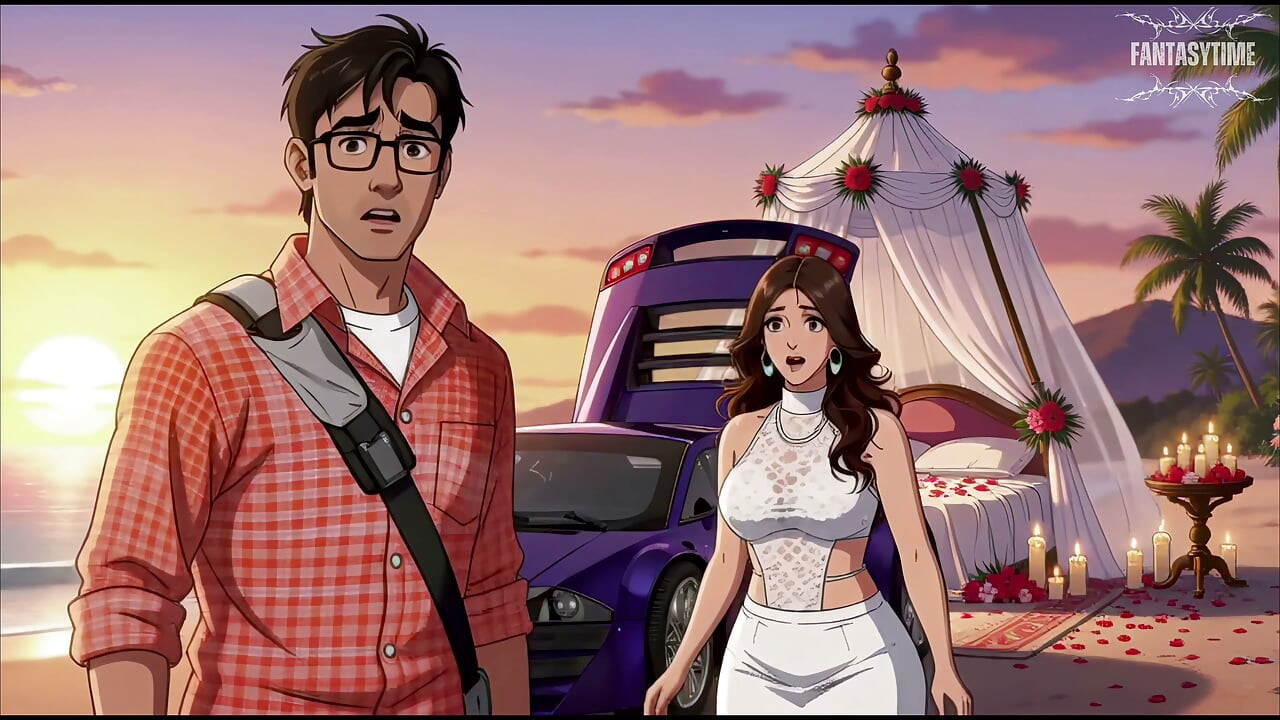 Feel the thrill -TAARZAN (The Ghost Car) become a sex party car for Raj & Priya