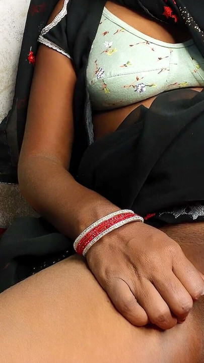 Indian Alone Women Fingering my pussy while wearing transparent leggings thinking about my Hus | Clip 2