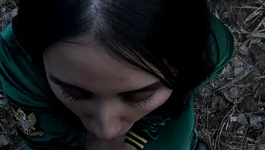 Look Me in the Eye When You Suck My Cock!