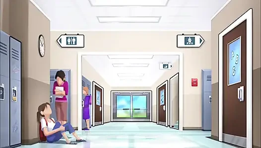 Sex with stepsister and neighbour .(summer time saga game)