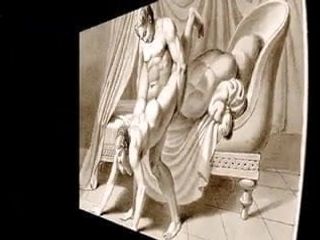 Arte e musica erotica - disegni di Waldeck