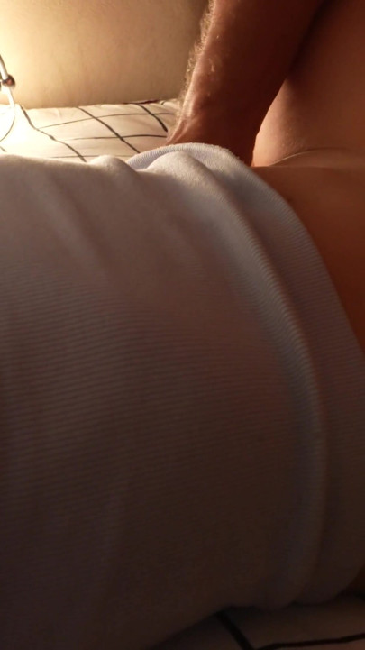 Sensual Night Fuck with Load on Belly | Clip 1