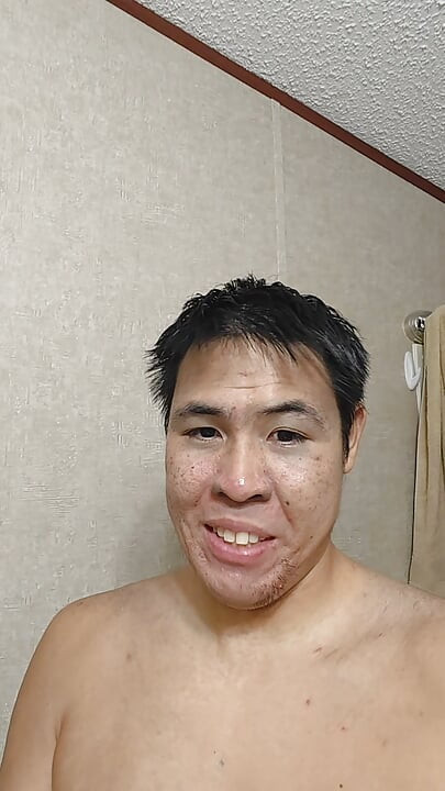 Cleaning Up in the Tub Bathing Solo and Rinsing Off