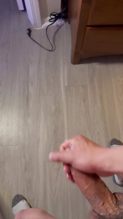 Jerking My Thick Cock