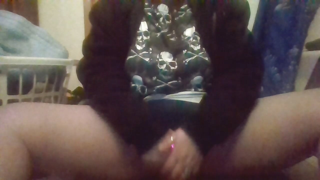 New Schull Dress and Vibing Pussy Hot Tight
