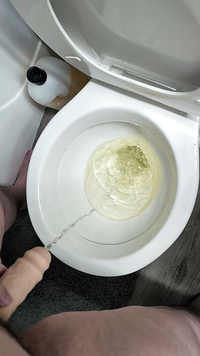 Stajanje i pišanje usporeno