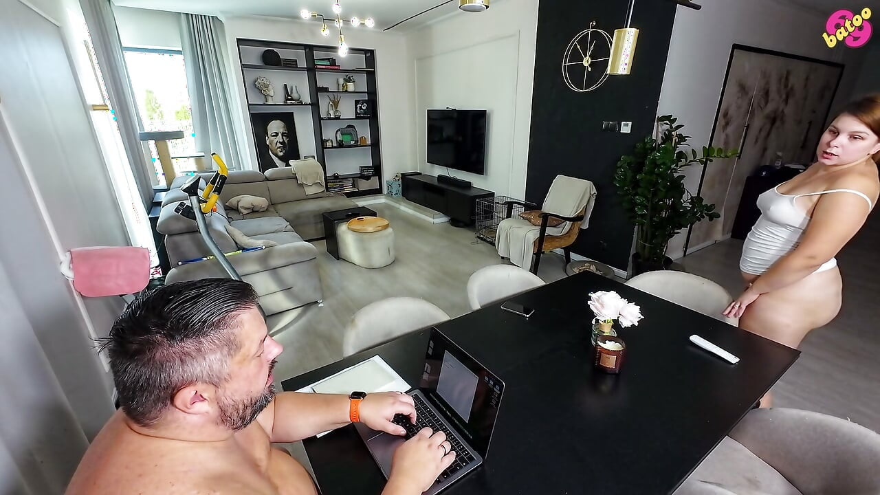 I was seducing him with my butt plug