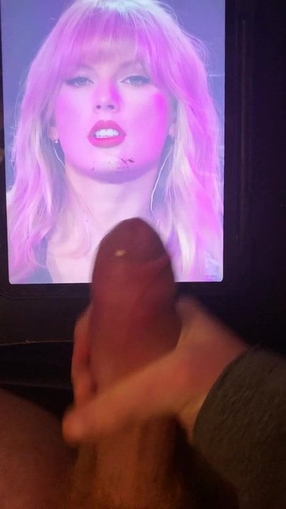 Taylor Swift Cum Tribute Facial
