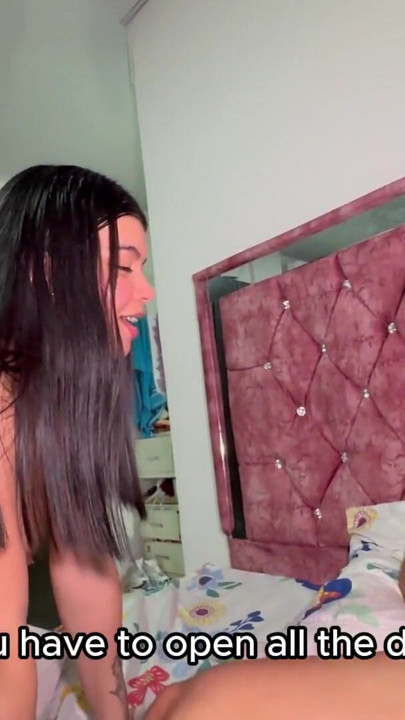 GIVE ME MY TOWEL. I'M GOING TO TELL DADDY. INSTEAD OF THE TOWEL,I'M GOING TO GIVE YOU A NICE DOSE OF COCK AND CUM INSID | Clip 2