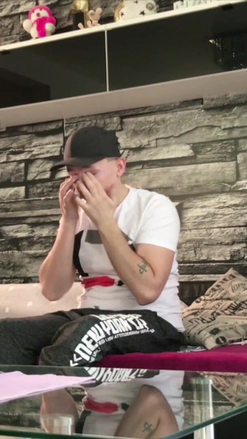 Memorable moment from "GERMAN SISTER CAUGHT STEP BRO WATCH PORN AND HELP WITH FUCK"