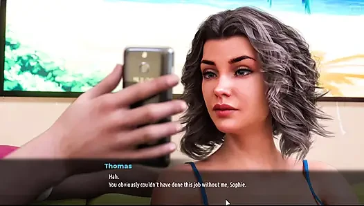 Sunville 84'ün orta yaşlı seksi kadını Sophia iş arıyor ve ona yardım ettim