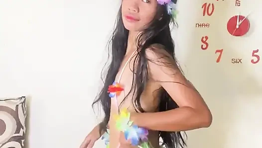 Cewek hawaii baruku lagi memeknya habis-habisan