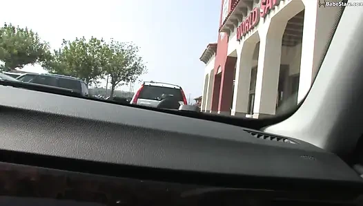 Sexy girl gives an awesome titty fuck to a hard cock