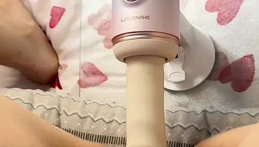 Fickmaschine, muschi clip, fickdildo