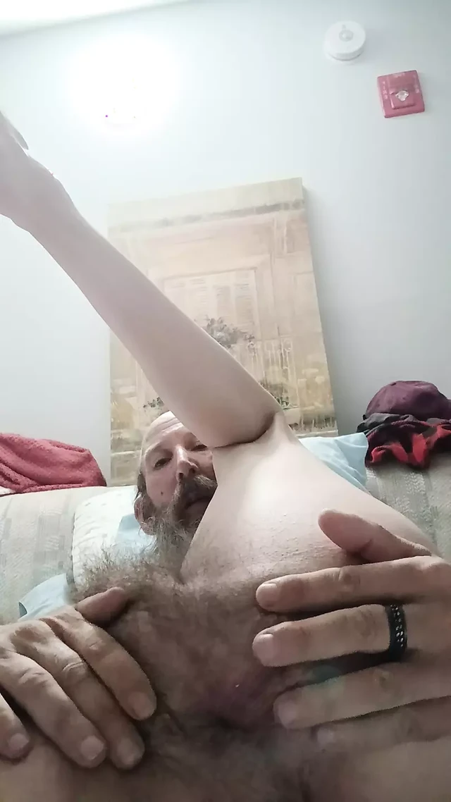 Masterbating again