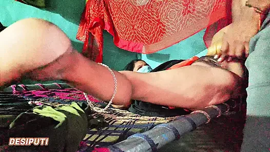 The real wife and husband desi sex video , doggy style sex indian women in home