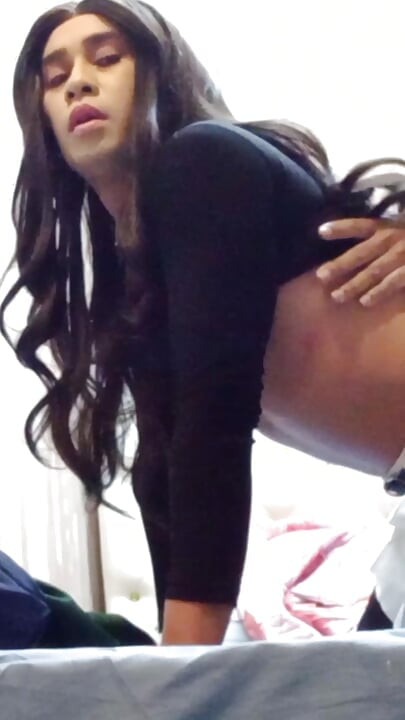 A man with a big penis fucked Crossdresser  Cum in Asshole