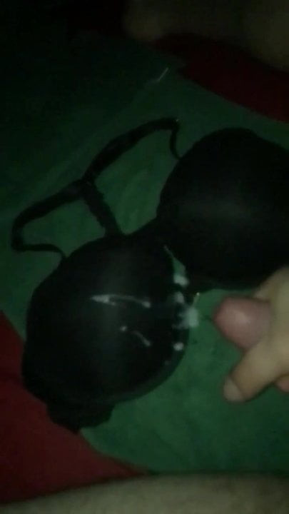 Slow mo cum on bra