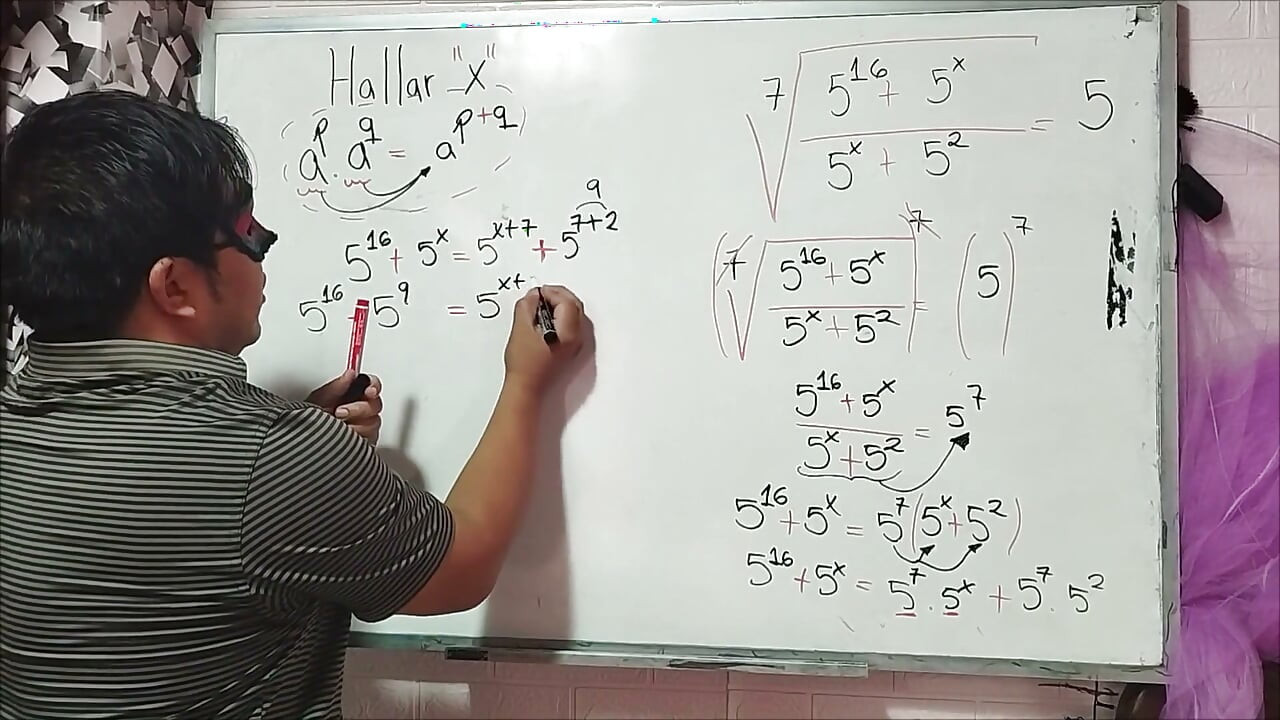 23 Algebra: Radiation Exercise - Sexual Mathematics