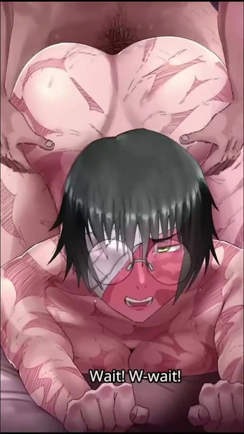 Snažan trenutak iz "Jujutsu Kaisen Maki Zenin Hentai Punishment"