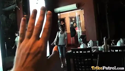 Marvelous Asian maiden mating in bathroom