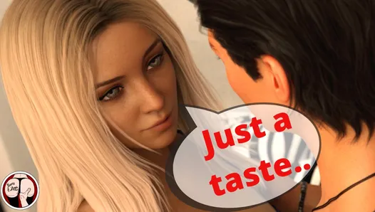"Just a taste" Hot teen horny blonde seduced pizza boy. She wanted his big dick. - Emma - Hottest sexiest moments