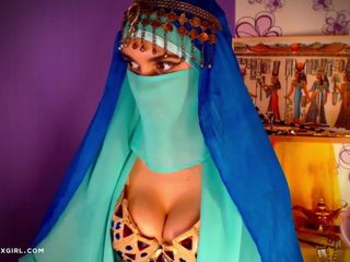 Muzułmańskie arabskie hidżab dziewczyny kamery w ckxgirl