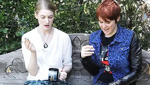 Three hot lesbian best friends