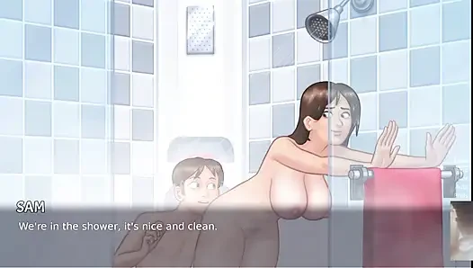 I GAVE MY STEPMOM ANALINGUS IN THE SHOWER AND SHE GAVE ME HANDJOB.DEBBIE SEX SCENE!