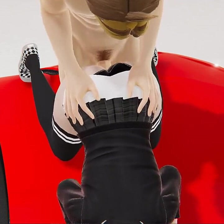 Yaoi Emo Femboy Getting Fucked on the Bonnet of a Car