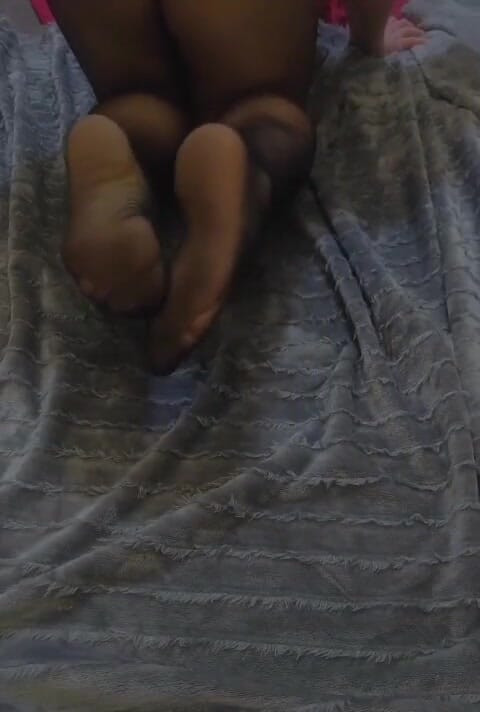 Queen of the footjob