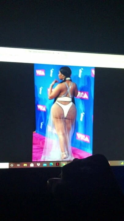 Cum tribute to Nicki Minaj