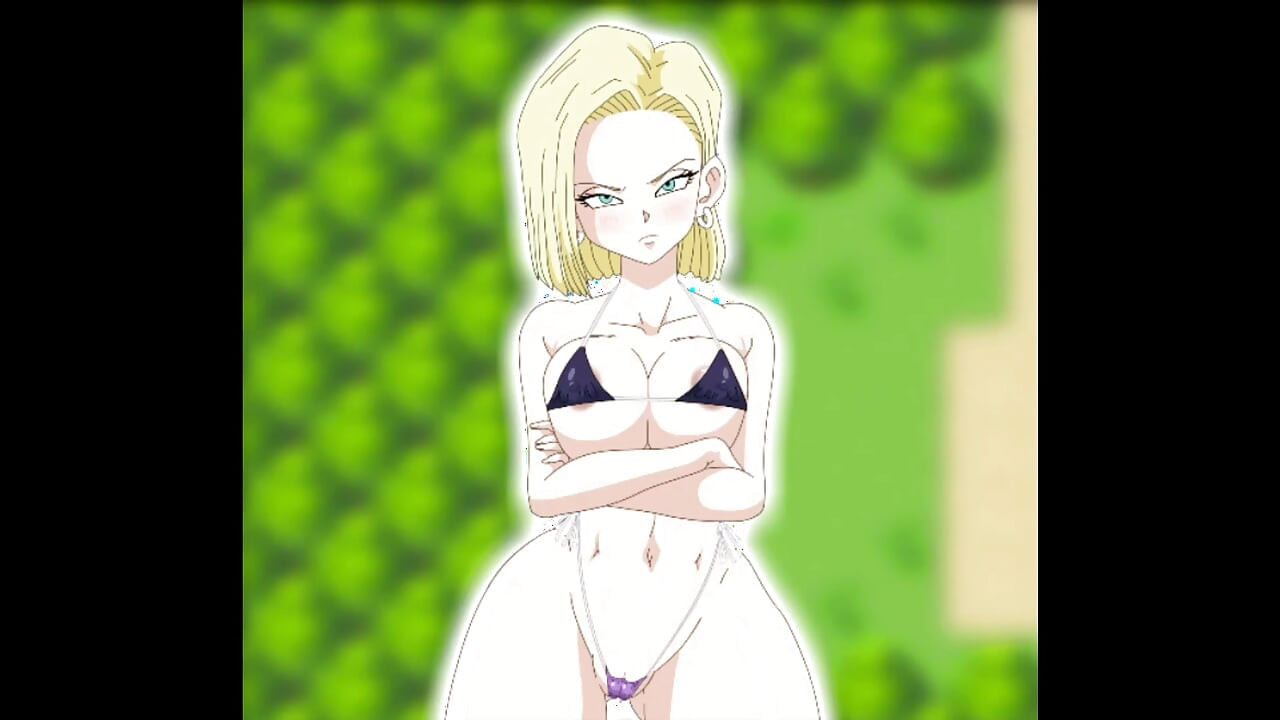 Android Quest for the Balls - Dragon Ball Part 3 - Android 18 and the Big Dick by Loveskysanx