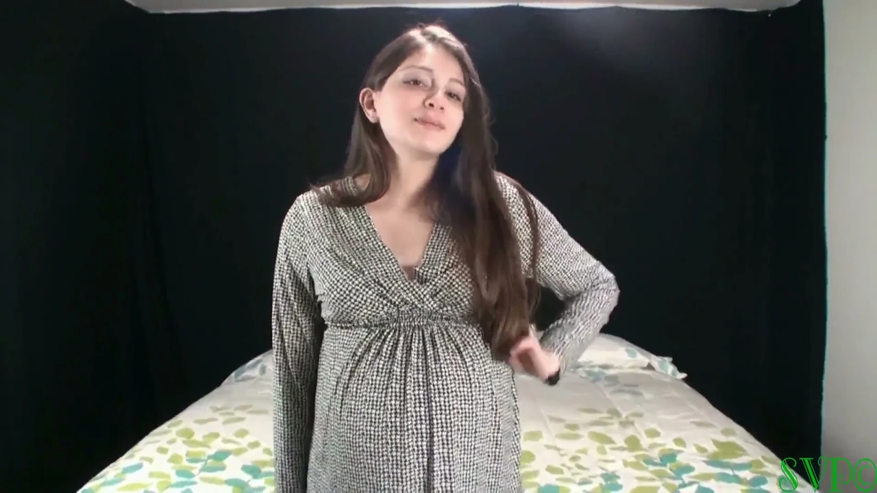 9 Months Preggo Chrystal Fucks and Milks