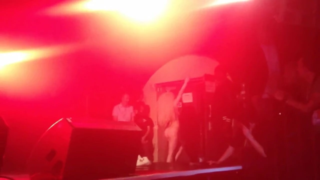 Lady Gaga Nude On Stage