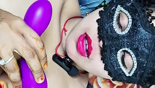 Dildo vibrator and husband ke sath sex