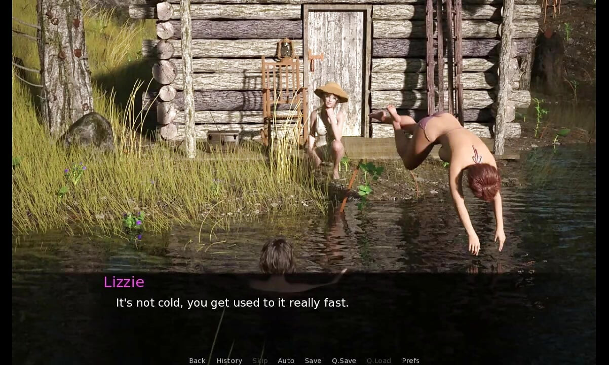 Поместье сумерек: купание с сексуальными девушками в бикини, эпизод 11