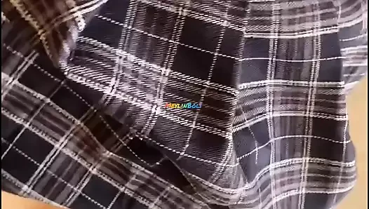 Schoolgirl 18 years old homemade intimate video of beautiful schoolgirl in skirt
