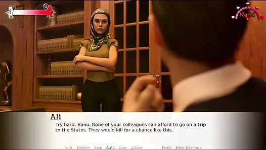 Life in the middle east #10 - Banu played with her self in bed